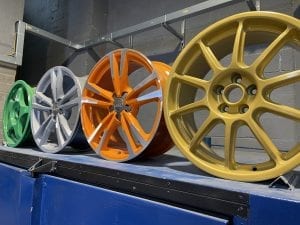 Alloy Wheel Refurbishment Colour Examples