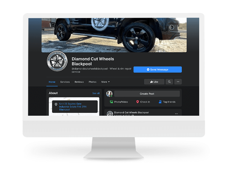 Diamond Cut Wheels Blackpool Website Diamond Cut Wheels Blackpool Website
